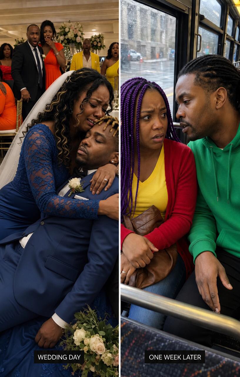 My Husband Di:ed on Our Wedding Day – A Week Later, He Sat Down Next to Me on a Bus and Whispered, ‘Don’t Scream, You Need to Know the Whole Truth’