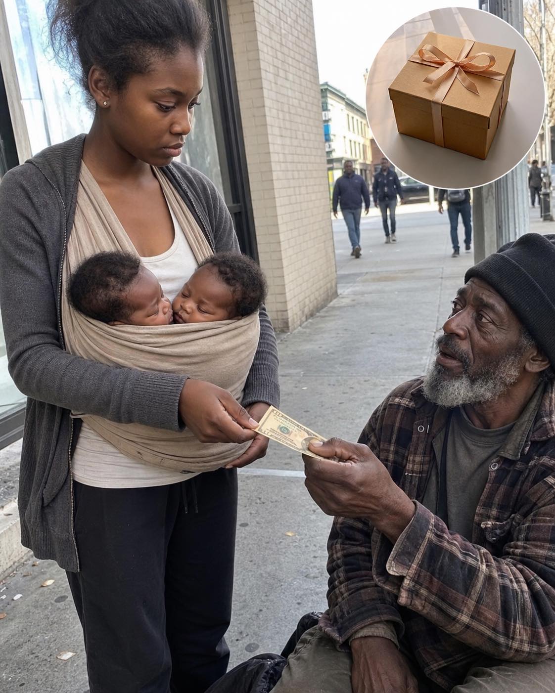 I Gave My Last  to A Homeless Man in 1998, and Today a Lawyer Walked Into My Office With A Box – I Burst Into Tears the Moment I Opened It