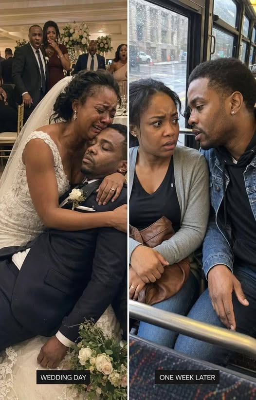 Mon mari est décédé le jour de notre mariage – une semaine plus tard, il s’est assis à côté de moi dans un bus et m’a chuchoté : « Ne crie pas, tu