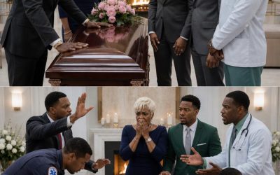 They were about to cre:mate my pregnant wife when I pleaded, “Open the coffin… just once.” They all laughed, until her belly moved. My mother-in-law turned pale. My brother-in-law hissed, “Close it now.” But I’d seen enough.