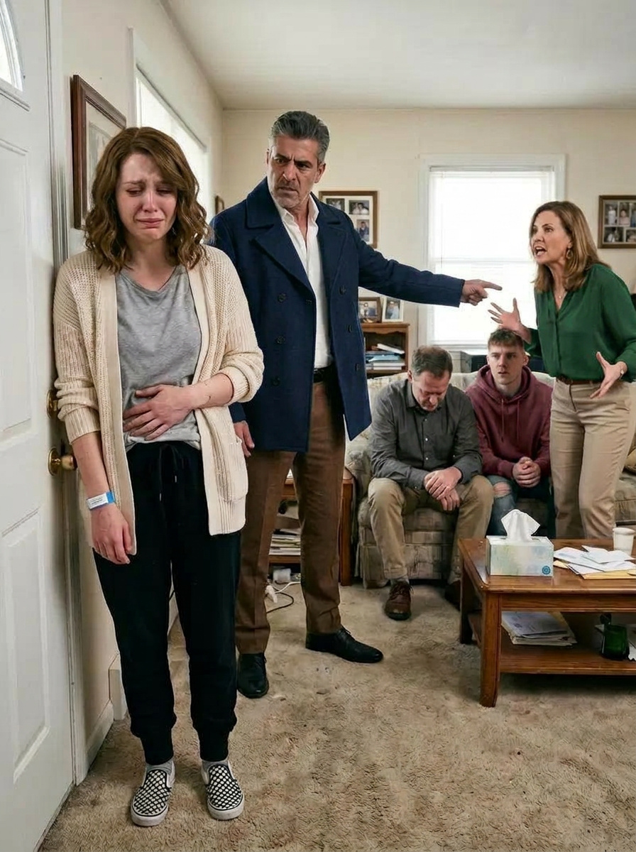 After surgery, I stepped into my family’s house in pain, only to hear my mom demand dinner, my brother accuse me of faking, and my dad stay silent. But they had no idea who had walked in behind me