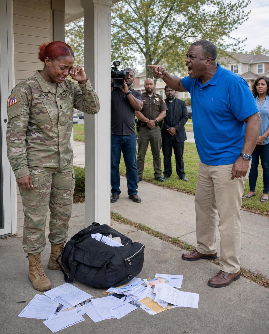 “For 4 Years, My Parents Told Neighbors, Teachers, And Even Our Pastor That I Was In Prison. “She Made Terrible Choices,” Mom Would Say With A Sigh. I Was Actually Overseas On A Military Deployment. When I Came Home In Uniform, The Mailman — Who’d Been Forwarding My Letters — Called The Local News. The Whole Town Showed Up. My Parents Locked Their…”