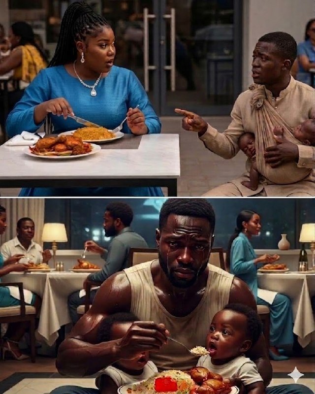 May I Have Your Leftovers, ma?”—But When the Millionaire Looked Into His Eyes, Everything changed…