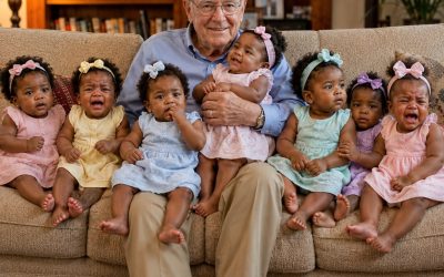 In 1979, he welcomed nine baby girls that everyone else ignored into his home — 46 years later, their lives became a story no one could have imagined.