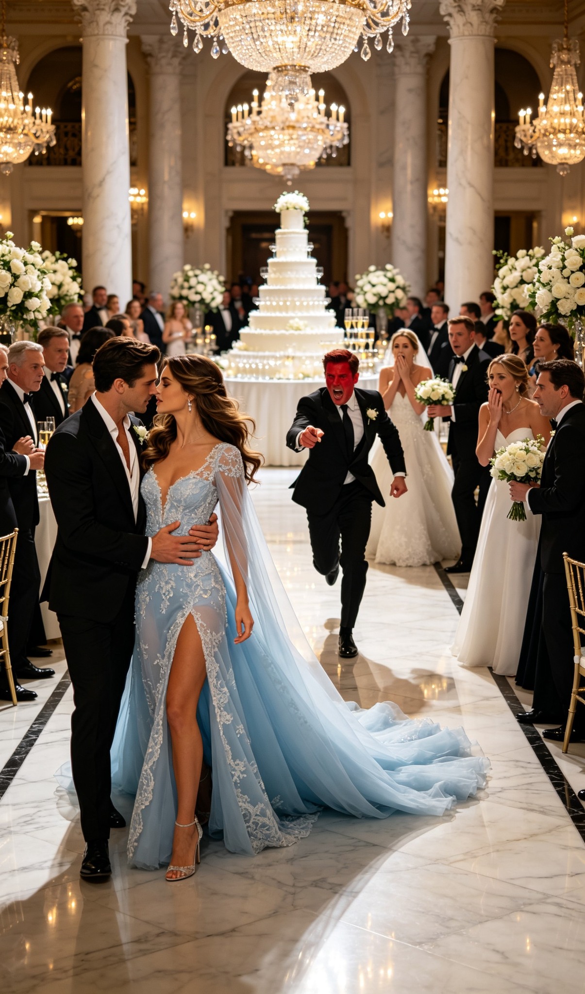 My ex abandoned me with  and 2 kids. 2 years later, he sent me a gold-foil invite to his wedding, writing: “Come and witness the life you could have kept, if you had only been enough.” I went, but not to cry. With my new billionaire partner by my side, we didn’t just crash his big day. We locked the ballroom doors just as the…
