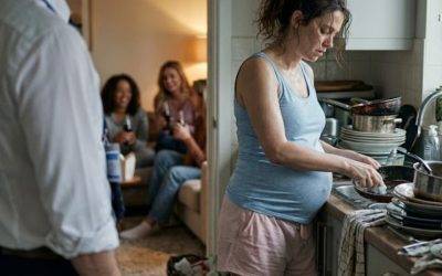 He returned home at 10 p.m. and discovered his 8-MONTH-PREGNANT WIFE standing alone at the sink washing dishes while his family sat laughing in the living room eating burgers bought with his credit card … but after learning they had THROWN AWAY HER MEDICATION, he stared at them and said, “Your comfortable life ends tonight” …