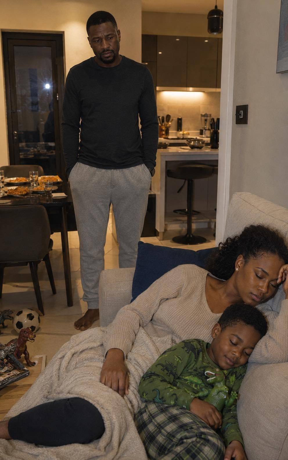 MY EX-WIFE CAME TO SEE OUR SON. SHE ENDED UP STAYING THE NIGHT. I LET HER SLEEP ON THE COUCH. AFTER MIDNIGHT, I HEARD SOMETHING I WASN’T SUPPOSED TO HEAR.