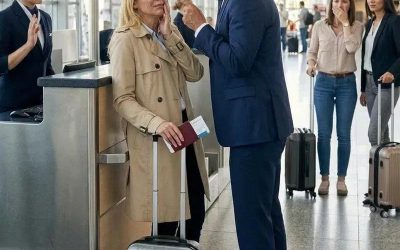 My father slap:ped me at the airport because I refused to give my first-class seat to my younger sister… and seconds later, my entire family realized I had paid for the entire trip myself.