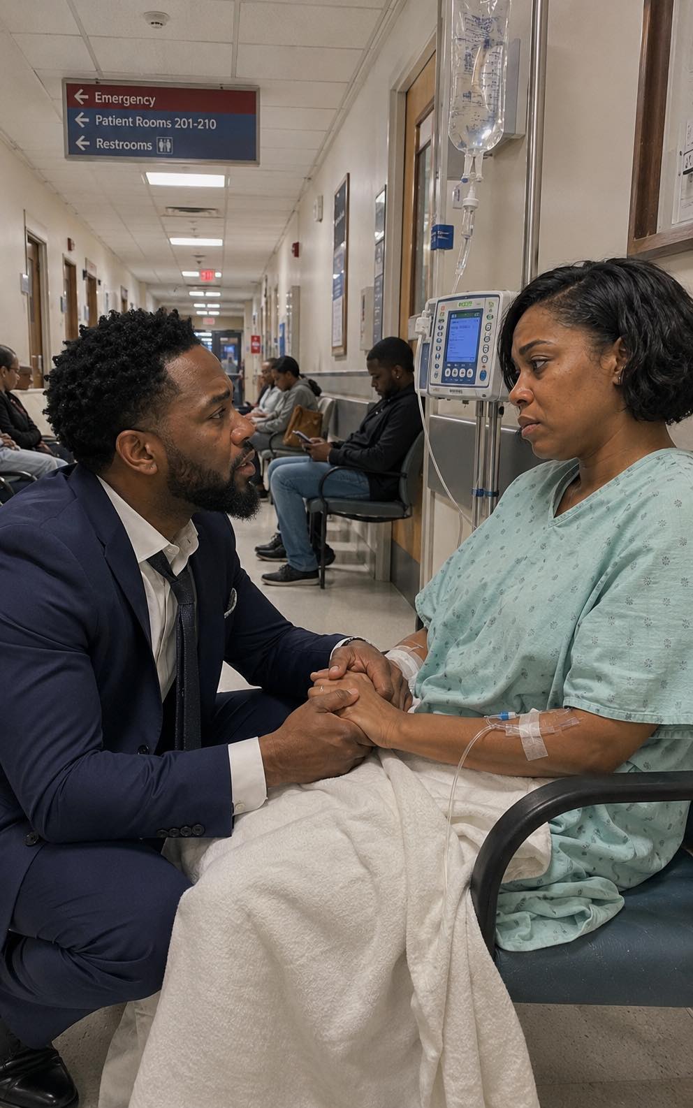 Two months after the divorce, I was sh0cked to see my ex-wife wandering aimlessly in the hospital. When I learned the truth, I completely collapsed.