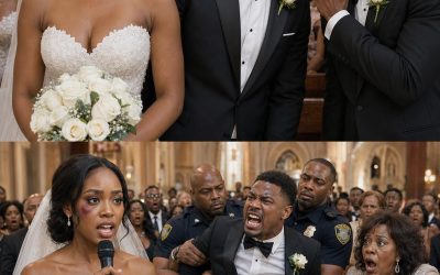 I walked into my own wedding with a black eye hidden under makeup, and the man waiting at the altar smirked like he owned me. Then I heard him whisper, “Let her learn her lesson.” So when the vows began, I took the microphone and said, “My future was never going to include silence.” The video started playing, the room went still, and in one brutal minute, everything shattered