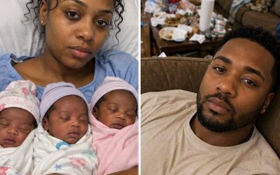 I Came Home With Newborn Triplets… and My Husband Was Angry About the Mess