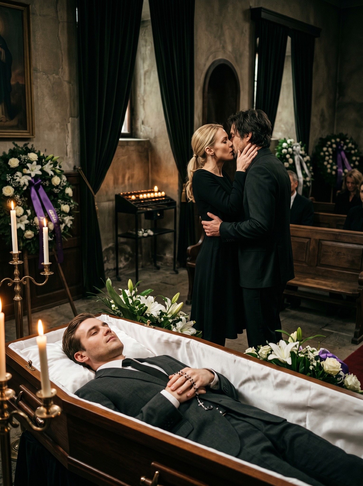 He Woke Up Paralyzed Inside His Own Coffin… Then Heard His Wife Celebrate His Cremation