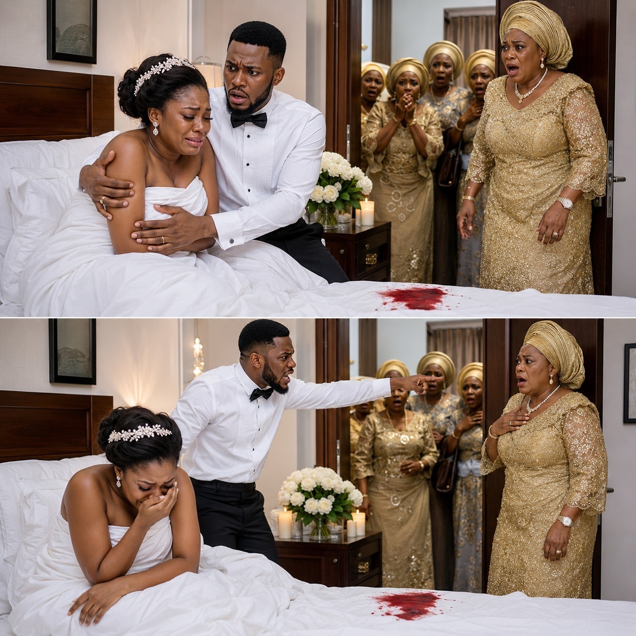 Her Mother-in-Law Wanted to Humiliate Her on Her Wedding Night… But the White Sheet Revealed Everything