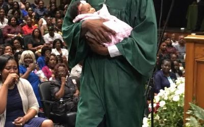 They Laughed When My Son Walked Across His Graduation Stage Holding A Newborn — One Woman Whispered “Just Like His Mother”… But