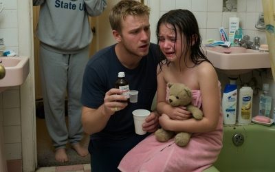 My five-year-old daughter always bathed with my husband. They would stay in there for more than an hour every night. When I finally asked her wha