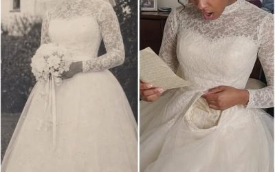 I WORE MY GRANDMOTHER’S WEDDING DRESS IN HER HONOR — WHILE ALTERING IT, I FOUND A HIDDEN NOTE THAT REVEALED SOMETHING I