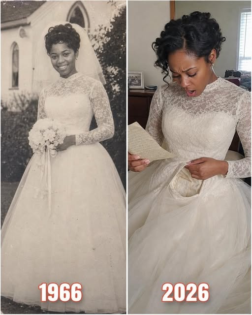 I WORE MY GRANDMOTHER’S WEDDING DRESS IN HER HONOR — WHILE ALTERING IT, I FOUND A HIDDEN NOTE THAT REVEALED SOMETHING I