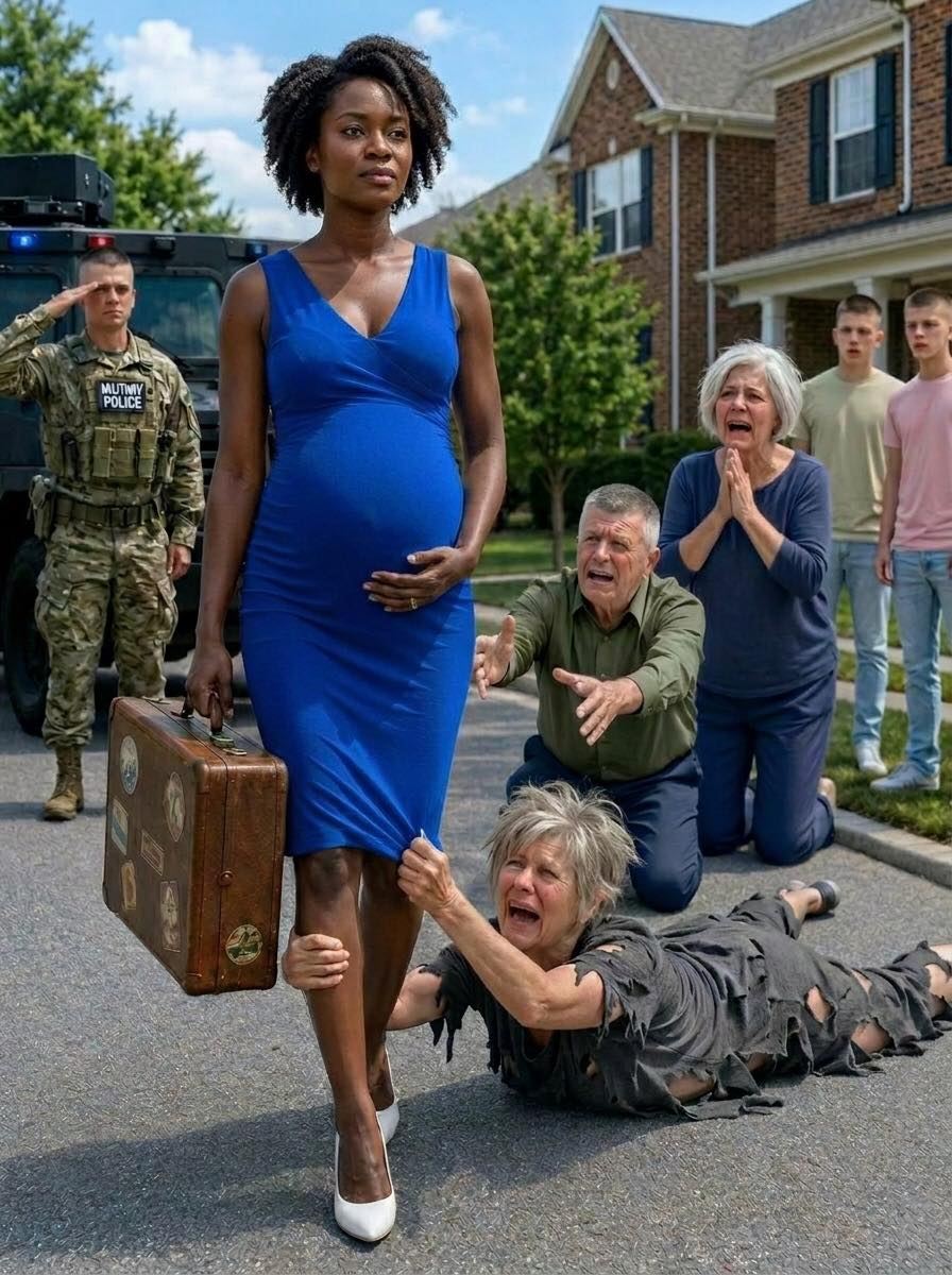 My family forced me to sleep in a freezing garage while I was pregnant, just months after my husband Marine’s funeral — but less than 12 hours later, black military SUVs pulled into the driveway, armed soldiers saluted me by name, and the same people who had humili:ated me realized they had just destr0yed their own lives.