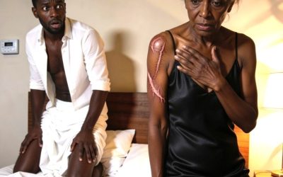Everyone called me crazy for marrying a 60-year-old woman,” but on our wedding night, I saw a mark on her shoulder