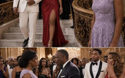 My husband hid me at the party for being embarrassed of my cheap dress… but his career crashed when the billionaire boss recognized my