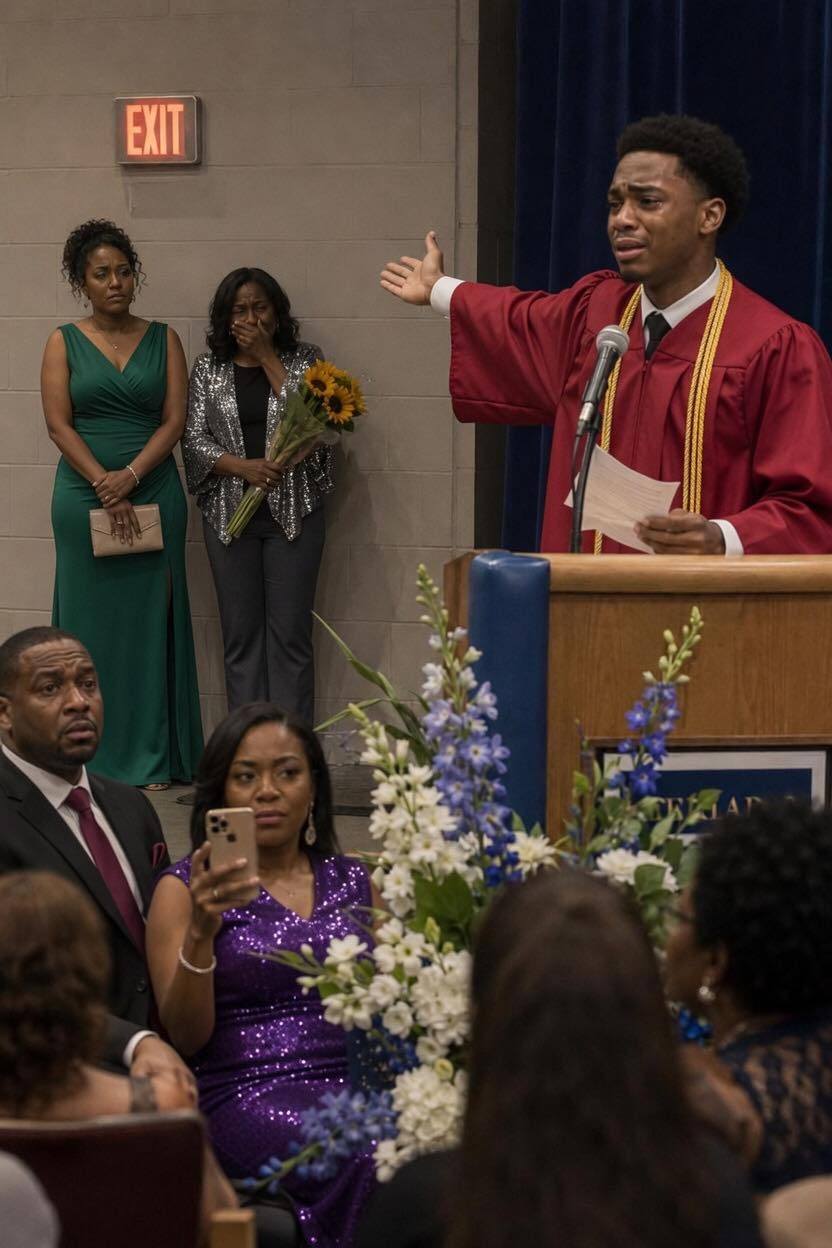 MY EX-HUSBAND’S NEW WIFE THOUGHT SHE COULD PUSH ME TO THE BACK OF MY OWN SON’S GRADUATION — UNTIL MY SON TOOK THE