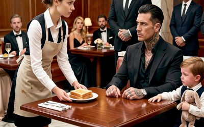 THEY FIRED THE BROKE WAITRESS FOR COMFORTING A CRY..