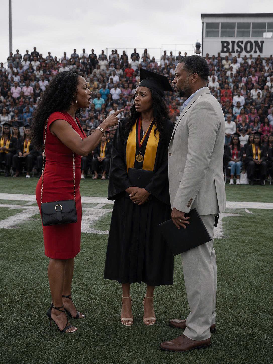 My dad raised me alone after my birth mother abandoned me. On my graduation day, she suddenly appeared in the crowd, pointed at him, and said, “There’s something you need to know about the man you call ‘father.’” The truth left me questioning everything I thought I knew about the man who raised me.