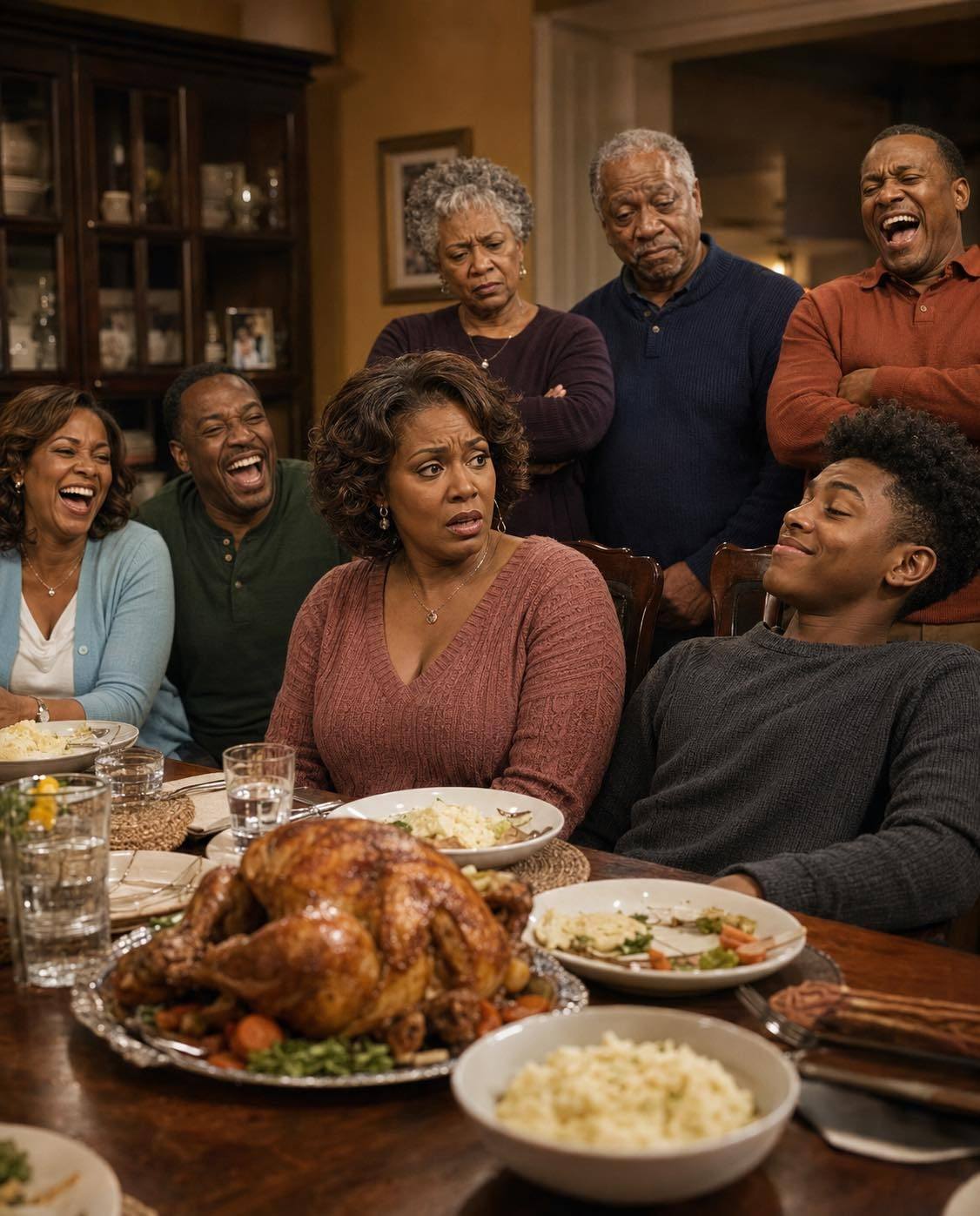 “My sister’s son spit into my plate at dinner and said,