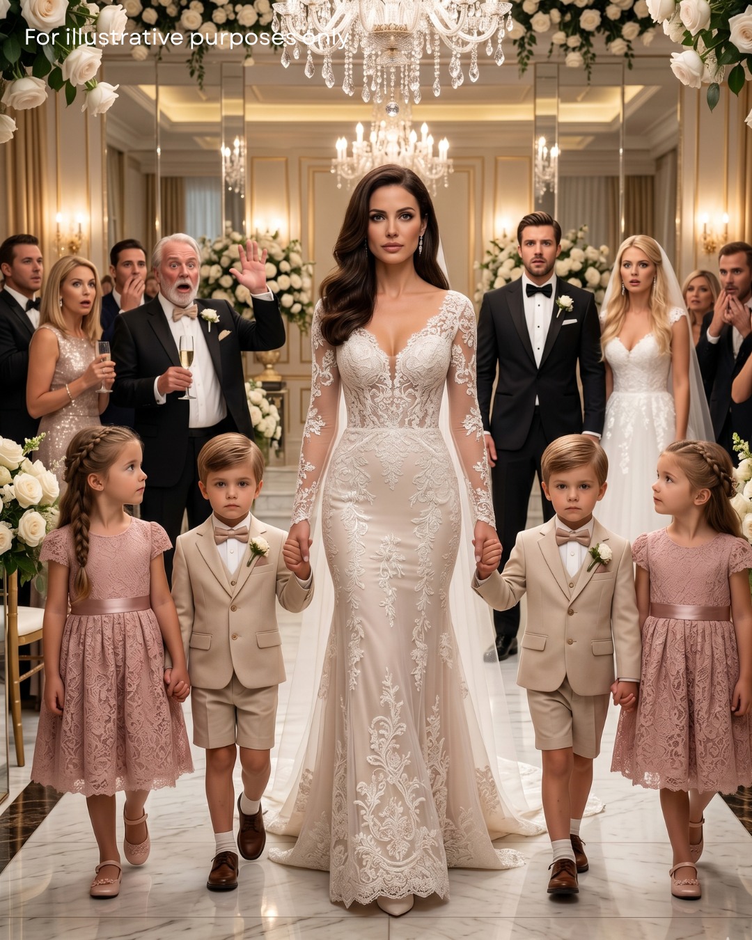 My Billionaire Father-in-Law Offered Me 0 Million to Vanish—Five Years Later, I Entered His Son’s Wedding With Quadruplets