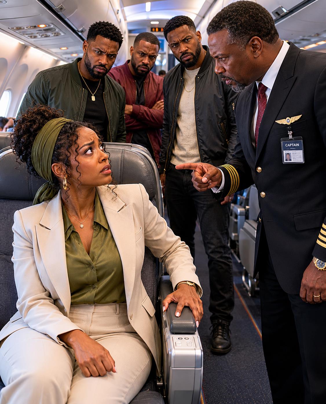 The flight was about to take off when Captain noticed something that deeply disturbed him. new