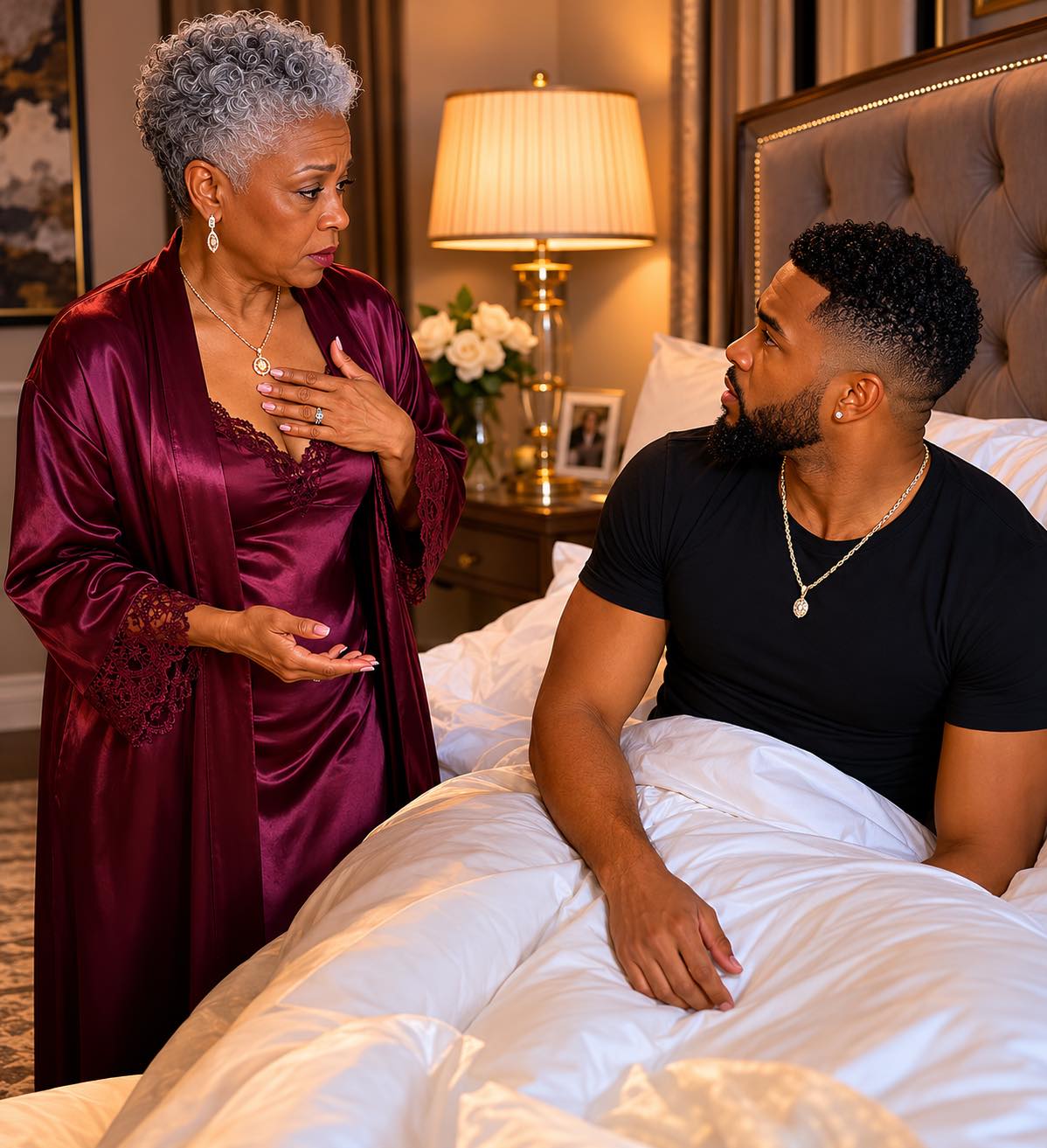 “Everyone called me crazy for marrying a 60-year-old woman,” but on our wedding night I saw a mark on her shoulder, I heard “I have to tell you the truth” and I understood that my whole life had been a lie
