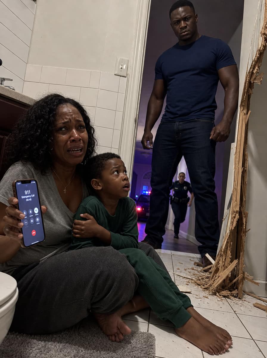 My husband told us good night after p0isoning my son and me with a plate of chicken in green sauce, grabbed his phone, and murmured, “It’s done… soon they’ll both be gone.” And I, lying there on the floor, didn’t even dare take a breath.