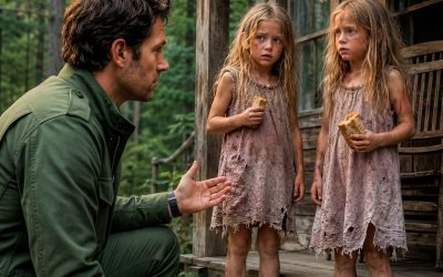 PART 3 : I thought I was driving to my late wife’s mountain house to finally let her go. Instead, I found two abandoned twin girls standing barefoot on the porch, clutching stale bread like it was the last thing keeping them alive. Minutes later, one of them whispered my wife’s name… and led me toward a hidden trail only Olivia had ever known.