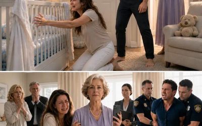 I woke up at 3 AM to the newborn screaming and quietly walked to the nursery, only to see her husband holding her back