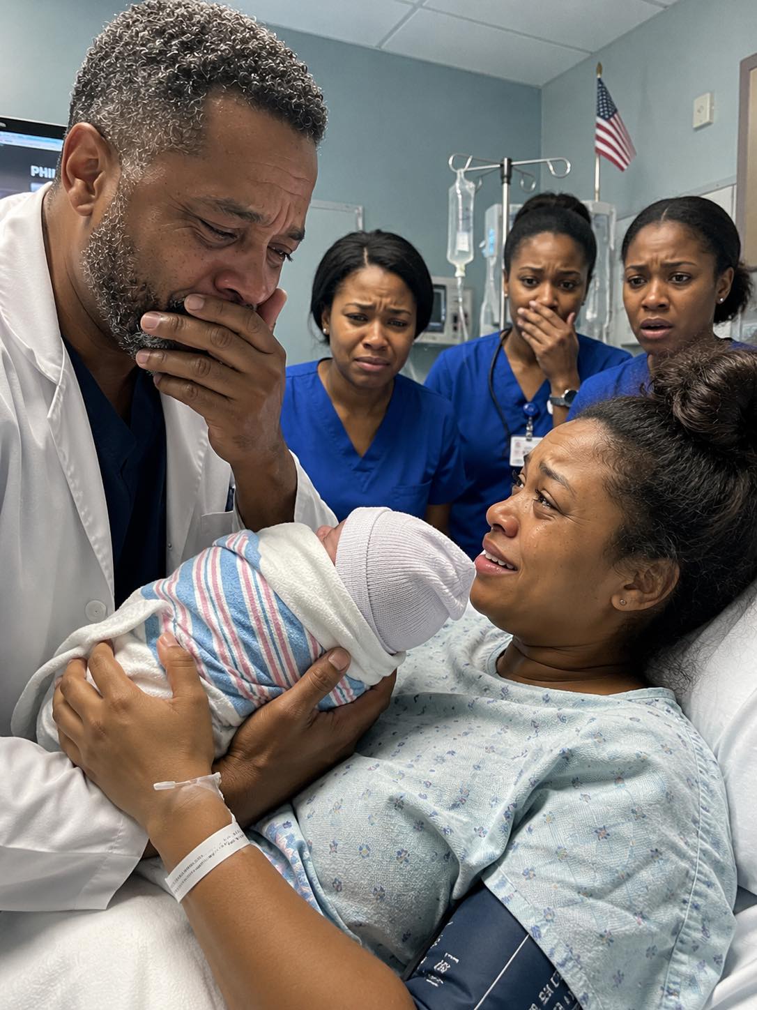 She Arrived At The Hospital To Deliver Her Baby, But The Doctor Broke Down In Tears The Moment He Saw The Newborn…