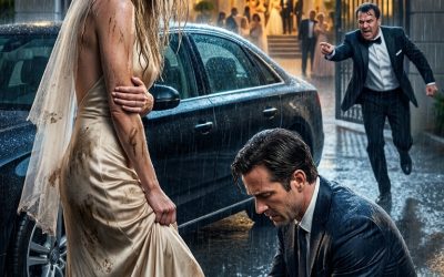 After my fiancé canceled our wedding to go back to his ex, his mother kicked me out of their mansion in the pouring rain, forcing me to leave my comfortable shoes behind. “Walk home in those heels, Cinderella,” she mocked. I walked for two miles, my feet bleeding, refusing to call them for help. Suddenly, a sleek black umbrella shielded me from the rain. I looked up to see Arthur, the feared mafia boss and my ex’s biggest rival. He didn’t say a word. He just dropped to one knee in a puddle, gently took off my ruined heels, and slipped a pair of soft, perfectly sized pink slippers onto my feet. “I told him he didn’t deserve you,” he murmured, wrapping his dry, warm coat around my shivering shoulders. “Let’s go home, my queen. I just bought their mansion. We can demolish it tomorrow.”