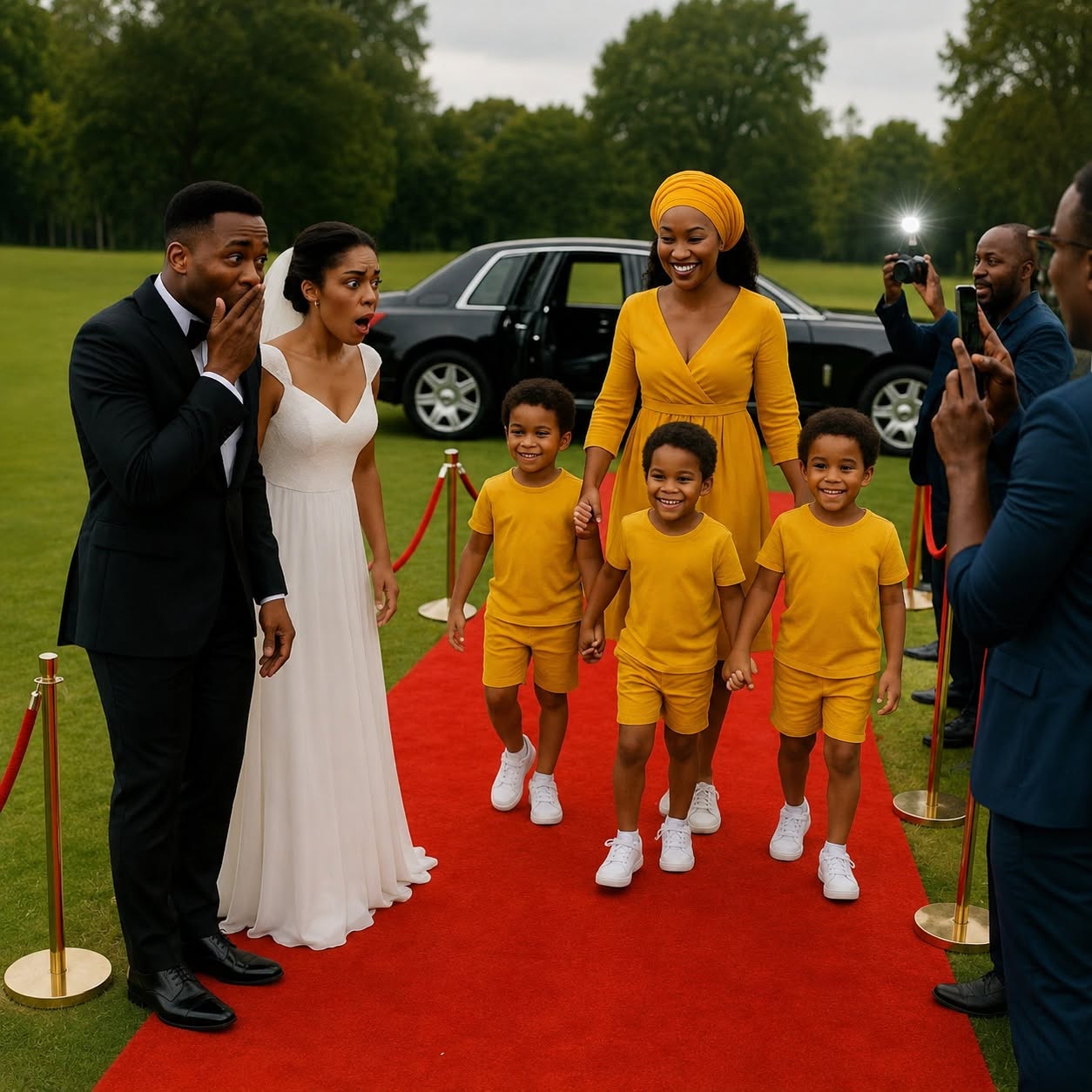 He Invited His Poor Ex-Wife To His Wedding To Disgrace Her, But She Came In A Rolls-Royce + Triplets