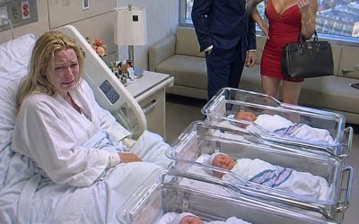 After I gave birth to our triplets, my husband walked into my hospital room with his mistress — who was proudly carrying a Birkin bag.