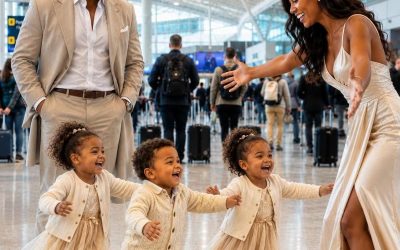 He Told Me to Raise the Baby Alone—Eighteen Months Later, He Saw Three Toddlers at Boston Logan Airport and Realized What He Had Lost