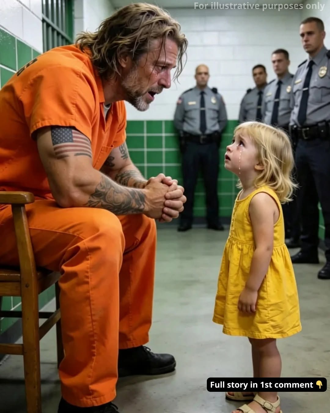 Before the Execution, His 8-Year-Old Daughter Whispered Something That Left the Guards Frozen — And 24 Hours Later, the Entire State Was Forced to Halt Everything