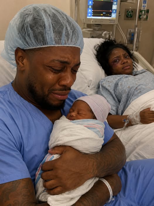 he went to the hospital to give birth, but the doctor burst into tears upon seeing the baby…