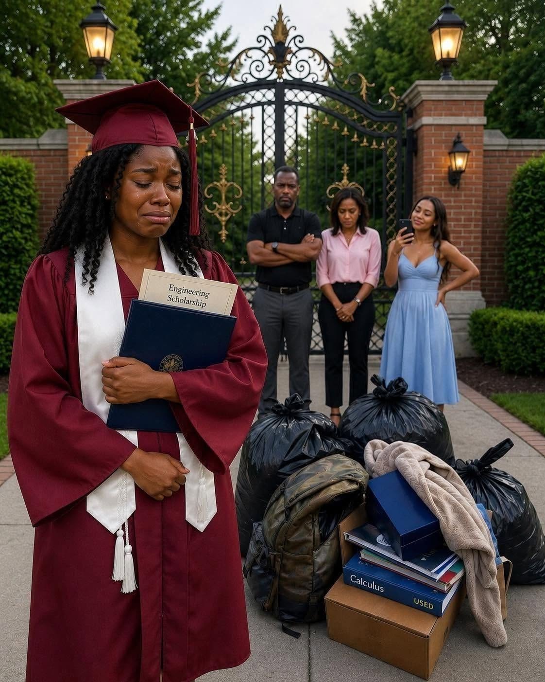 After my graduation, I came home with honors and a 0,000 engineering award…