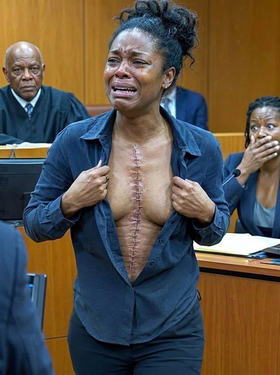 My family dragged me to court, accusing me of being a fake veteran. “She never served in the military. She made it all up to steal her grandfather’s money,” my mother growled under oath. I didn’t react. I just stared at the judge. But when I lifted my shirt to reveal the wound on my shoulder, everyone was completely astonished. A punishment they never expected…