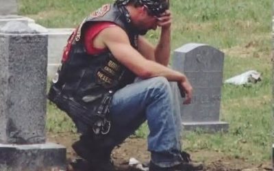 A Biker Showed Up At My Wife Grave Every Week And I Had No Idea Who He Was!1