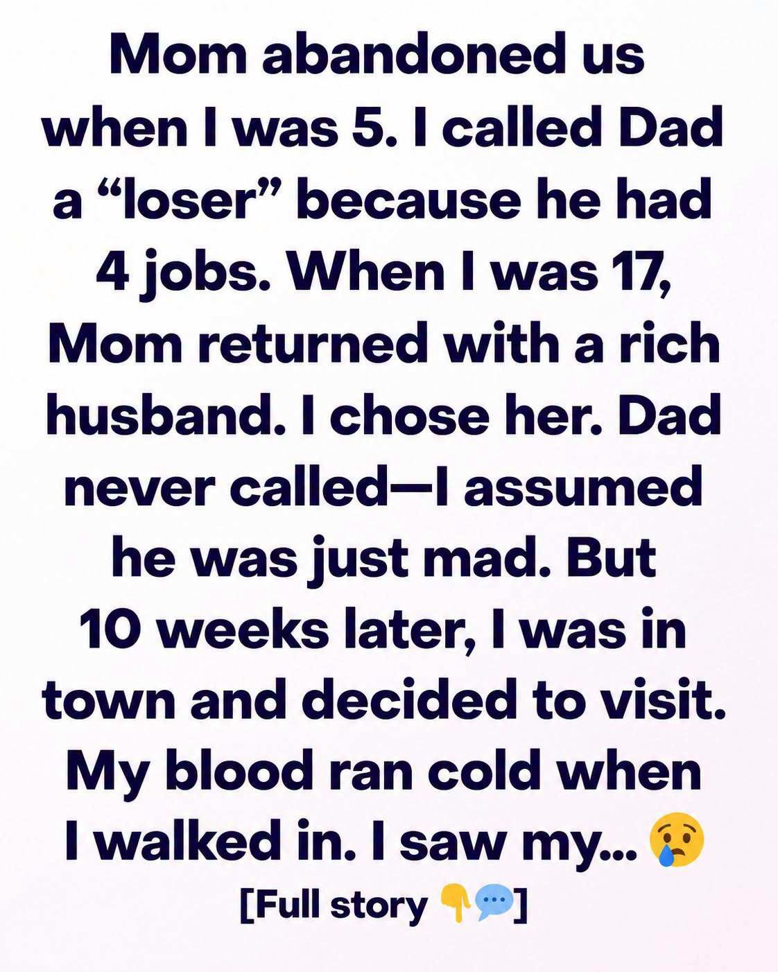 I Chose My Wealthy Mother Over My Struggling Father, and the Lesson Stayed With Me Forever