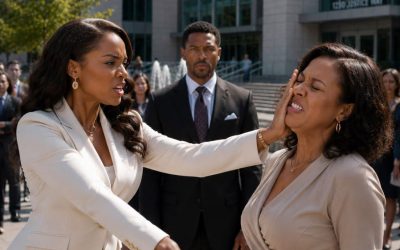 My Husband’s Mistress sʟᴀᴘᴘᴇᴅ Me Outside the Courtroom. I Didn’t Cry, I Didn’t Scream… I Just Smiled. Minutes Later, the Entire Room Found Out Who I Really Was.