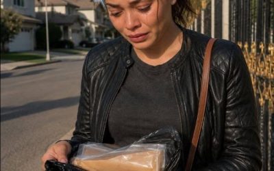 As I walked out of my in-laws’ house with nothing, my father-in-law handed me a trash bag and said, “Take this out on your way.” but when I opened it at the gate… my hands started shaking