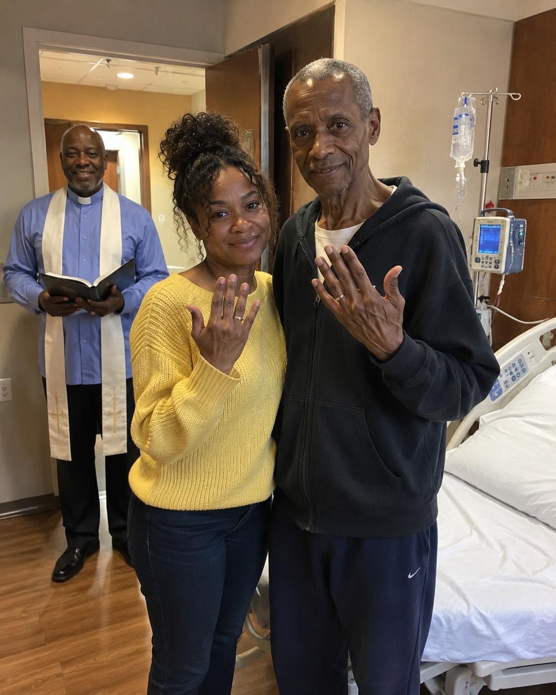 I Married a Stranger from a Hospital Waiting Room So He Wouldn’t Pass Away Alone – After Our One-Week Marriage, His Lawyer Handed Me His Backpack