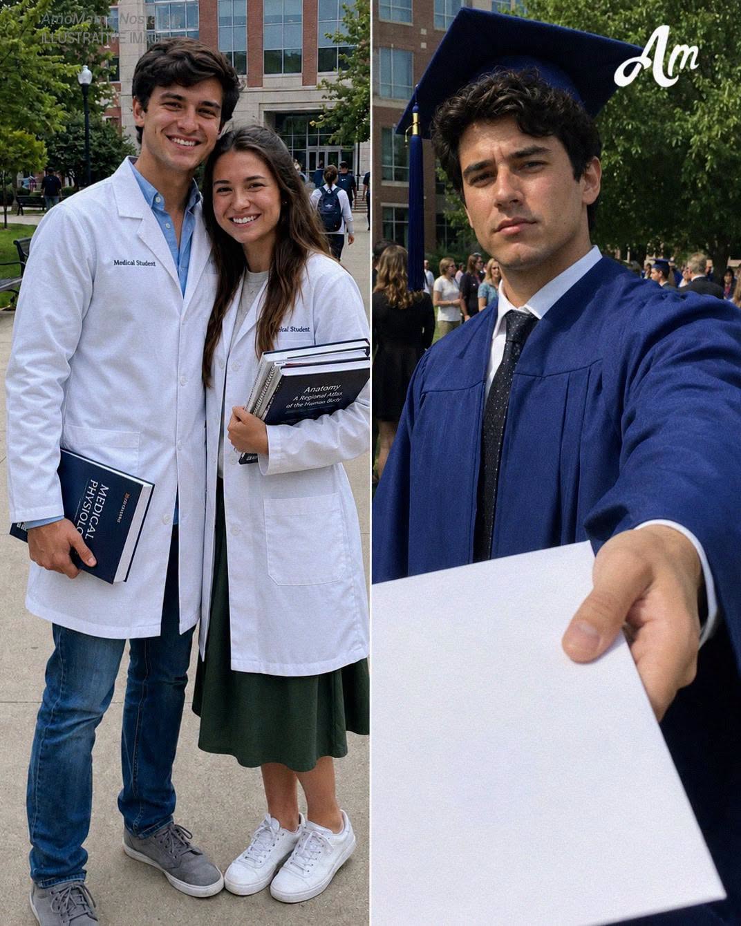 I Worked Two Jobs to Help My Husband Become a Doctor – At His Graduation, He Handed Me Divorce Papers, but Then His Classmate Stopped Me