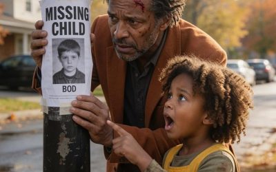 “Sir, that boy lives in my house”: He had been searching for his missing son for a year, but the truth hidden by that barefoot girl was more shocking than he imagined.